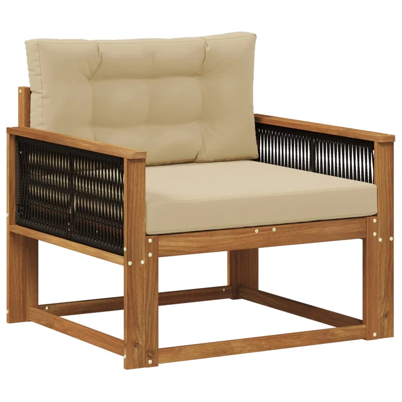 Lauko Vidurinis Sofa Natūrali