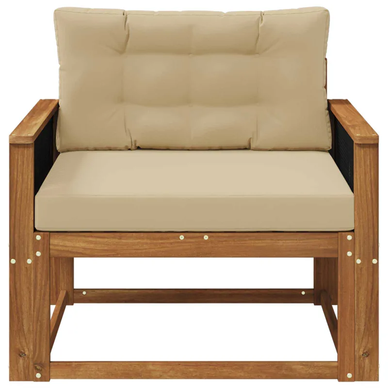 Lauko Vidurinis Sofa Natūrali