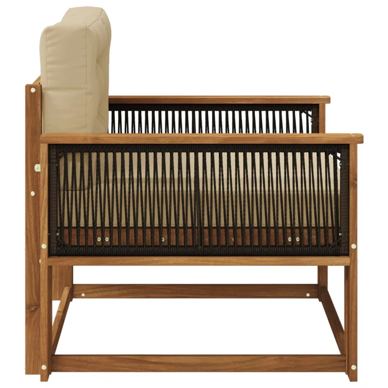 Lauko Vidurinis Sofa Natūrali