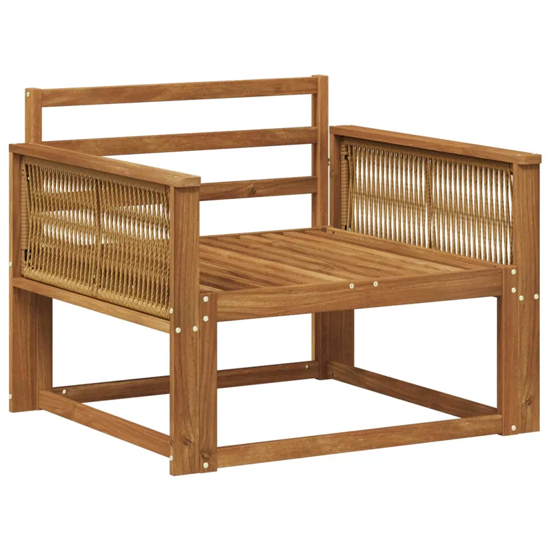 Lauko Vidurinis Sofa Natūrali