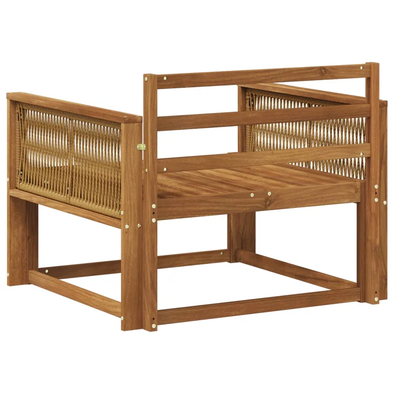Lauko Vidurinis Sofa Natūrali