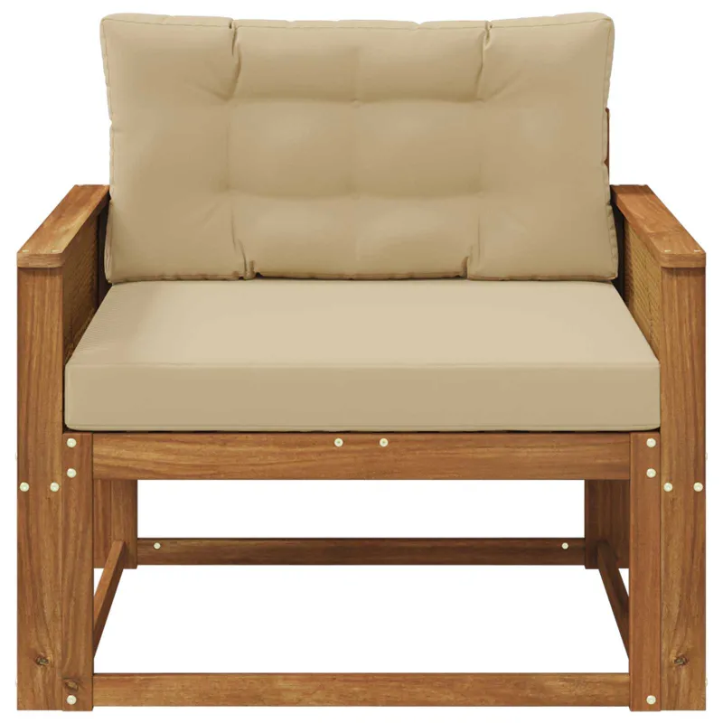 Lauko Vidurinis Sofa Natūrali