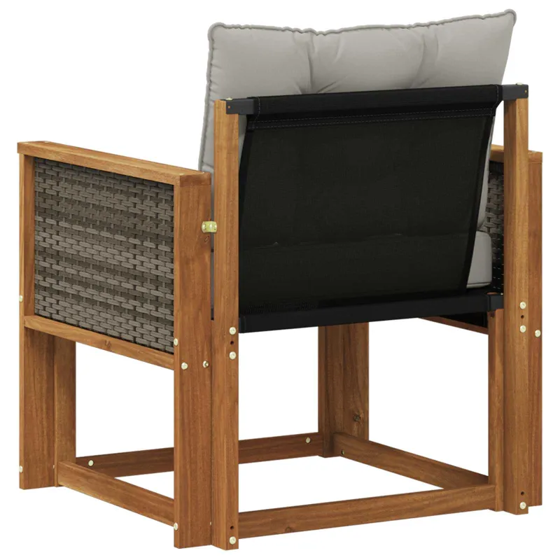 Lauko sofa Kietos akacijos mediena Natūrali