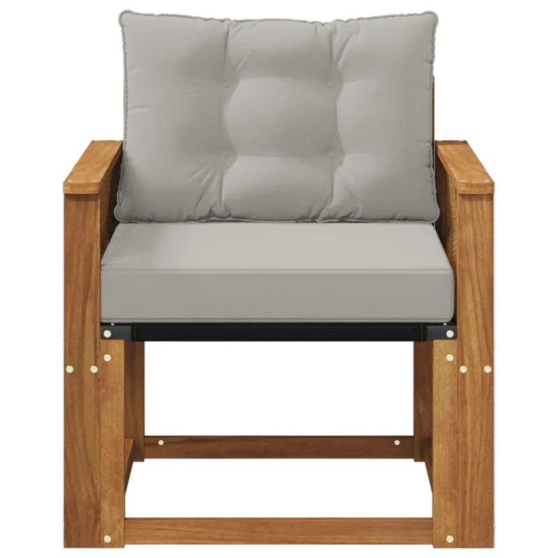 Lauko sofa Kietos akacijos mediena Natūrali