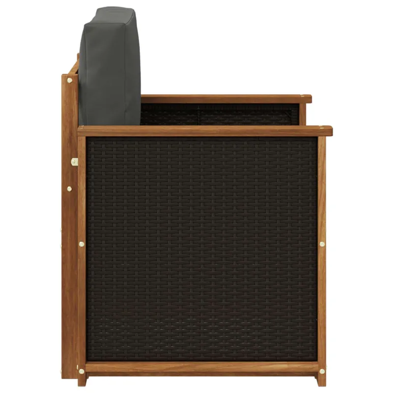 Lauko Vidurinis Sofa Natūrali