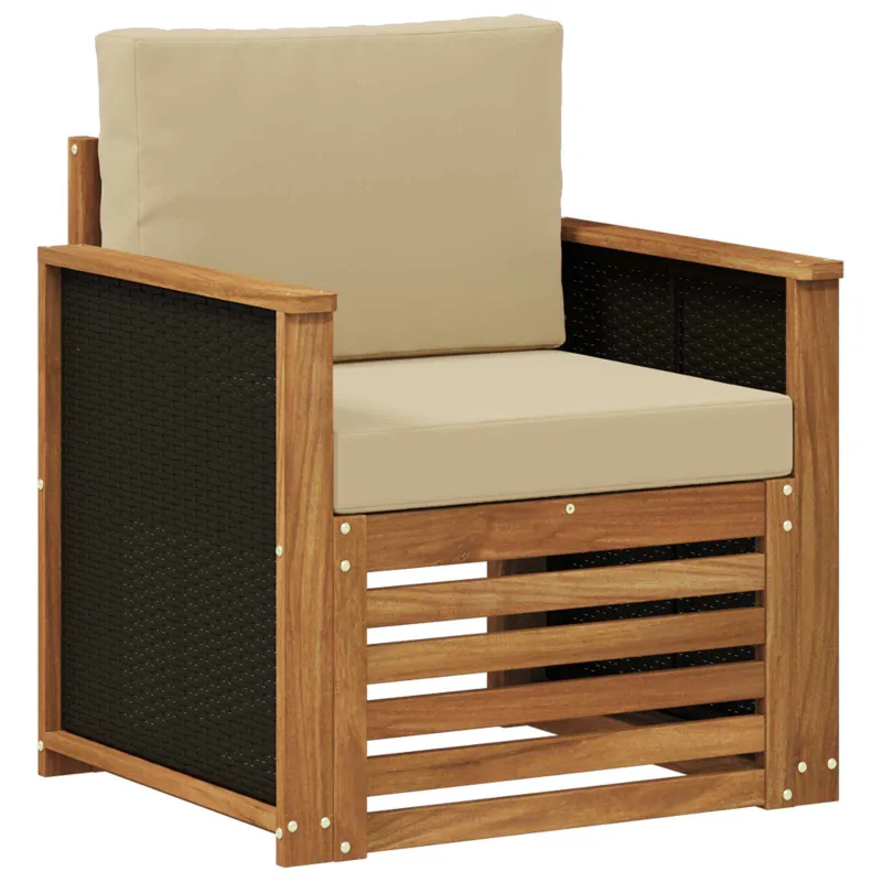 Lauko Vidurinis Sofa Natūrali