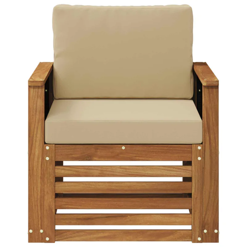 Lauko Vidurinis Sofa Natūrali