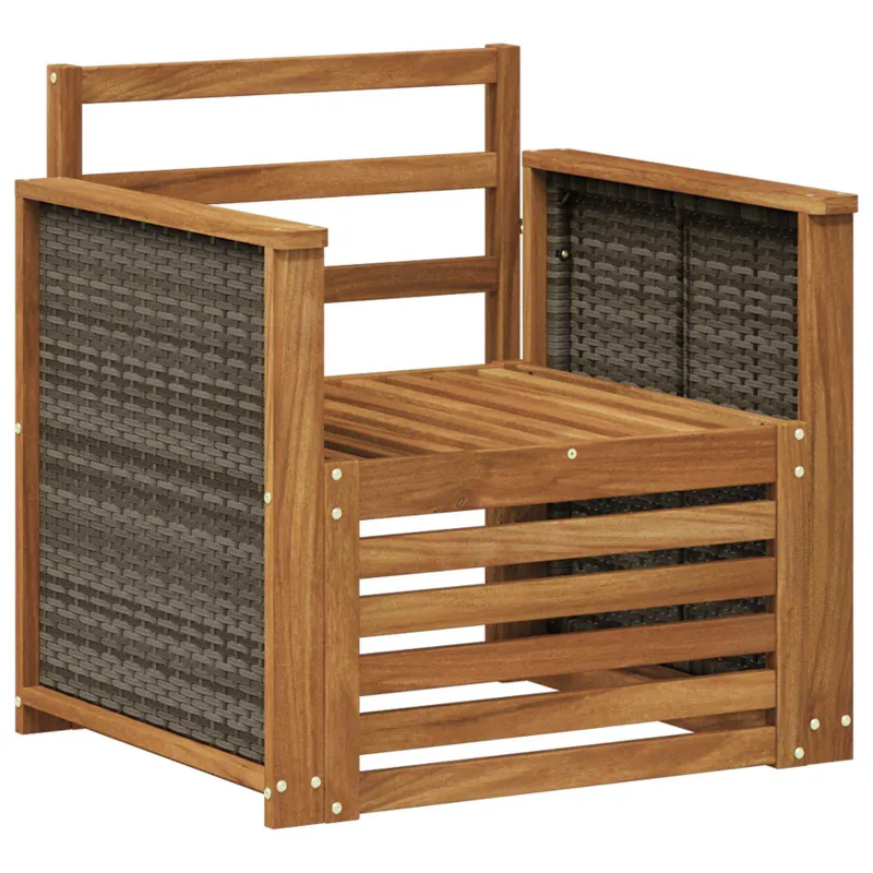 Lauko Vidurinis Sofa Natūrali