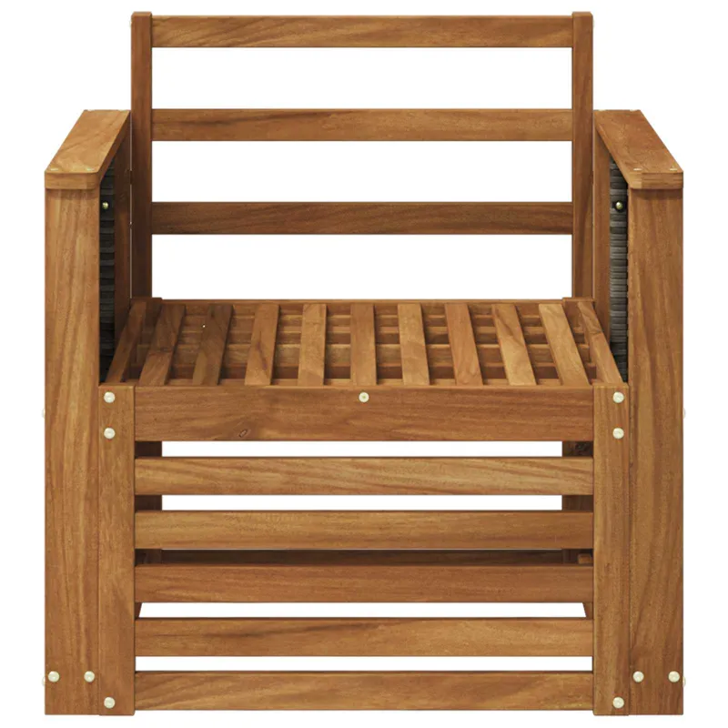 Lauko Vidurinis Sofa Natūrali