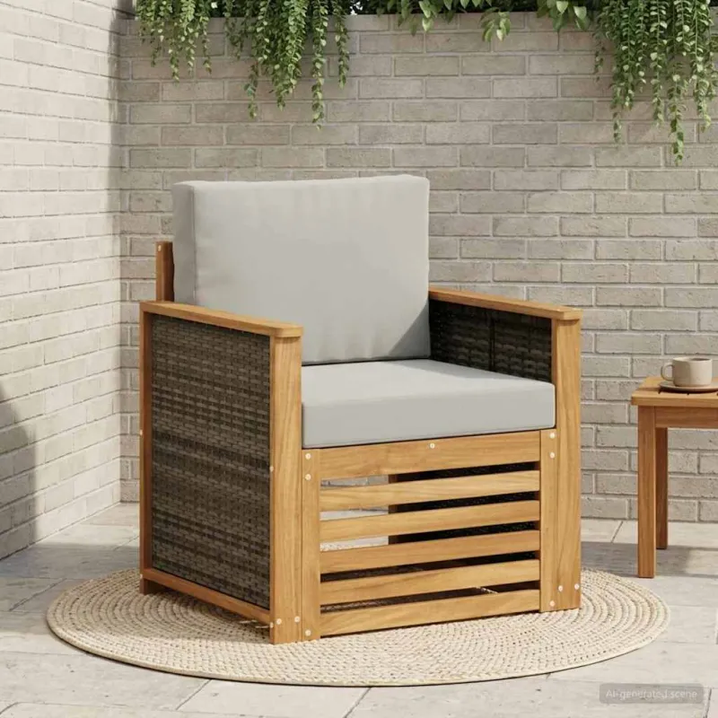 Lauko Vidurinis Sofa Natūrali