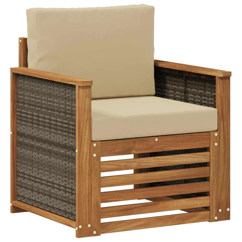 Lauko Vidurinis Sofa Natūrali