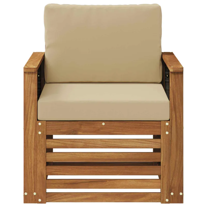 Lauko Vidurinis Sofa Natūrali