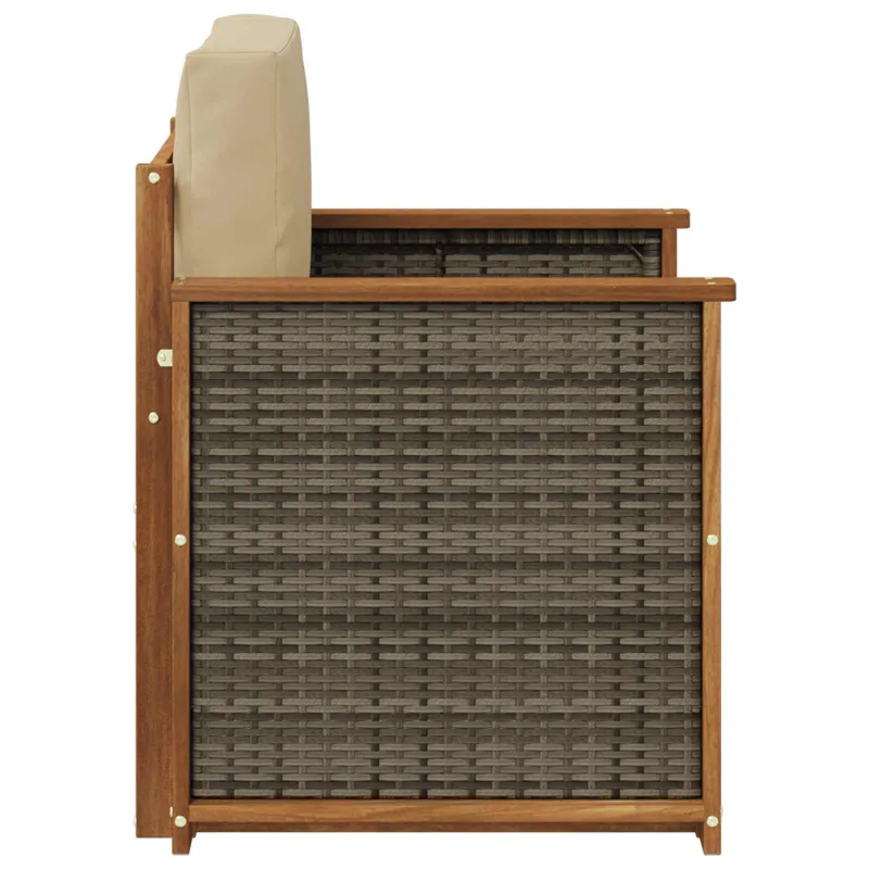 Lauko Vidurinis Sofa Natūrali