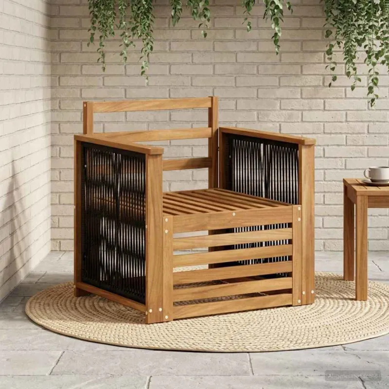 Lauko Vidurinis Sofa Natūrali