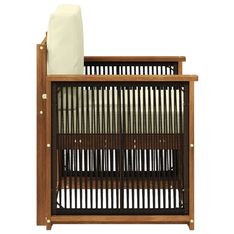 Lauko Vidurinis Sofa Natūrali