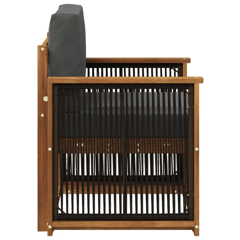 Lauko Vidurinis Sofa Natūrali