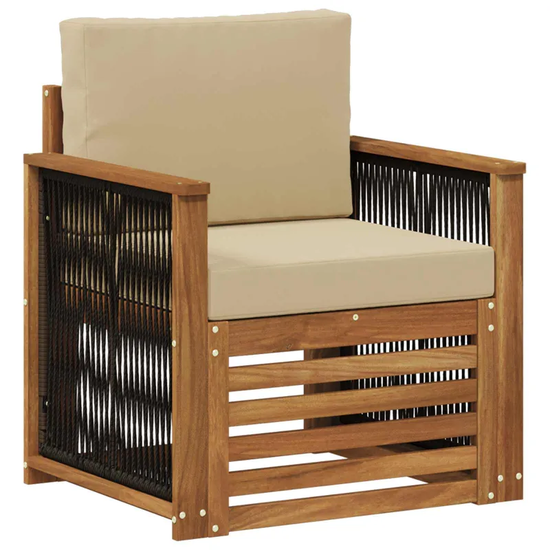 Lauko Vidurinis Sofa Natūrali