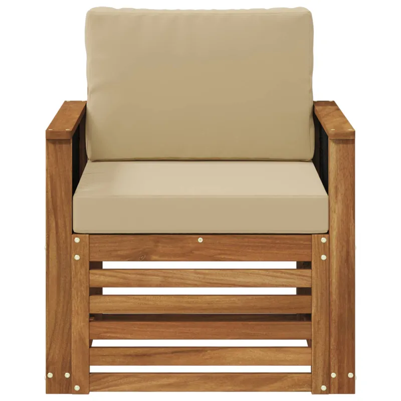 Lauko Vidurinis Sofa Natūrali