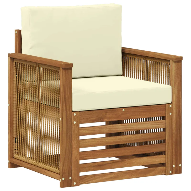 Lauko Vidurinis Sofa Natūrali