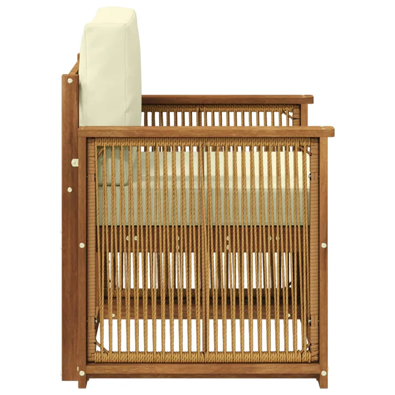 Lauko Vidurinis Sofa Natūrali