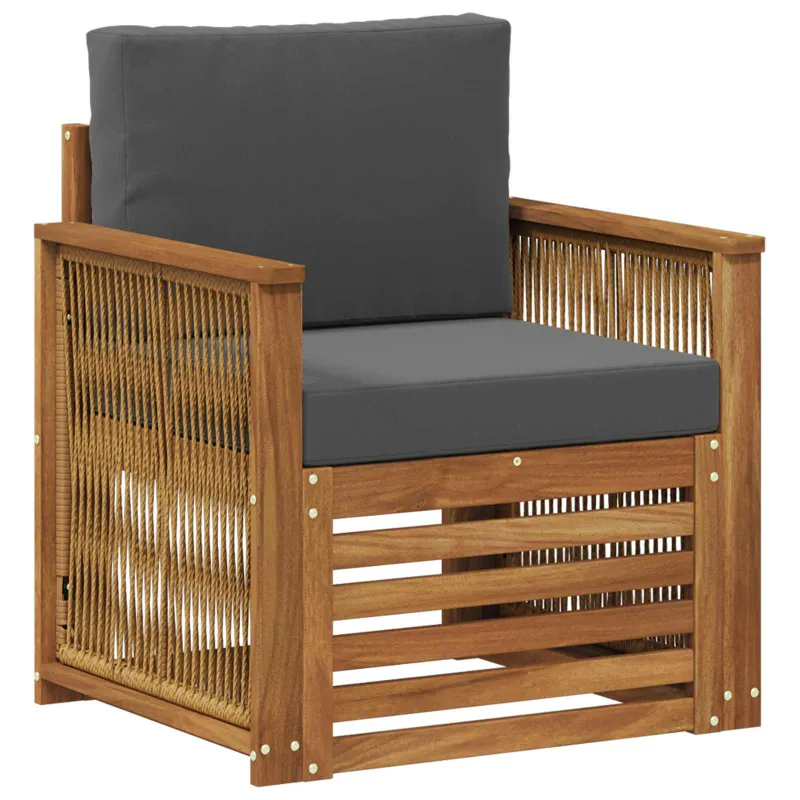 Lauko Vidurinis Sofa Natūrali