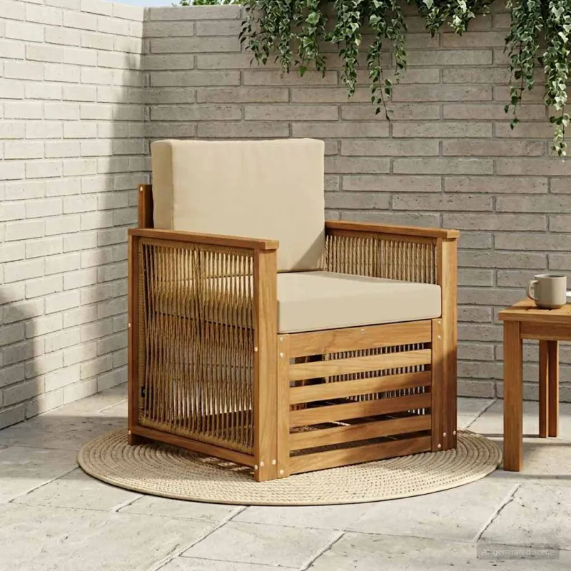 Lauko Vidurinis Sofa Natūrali