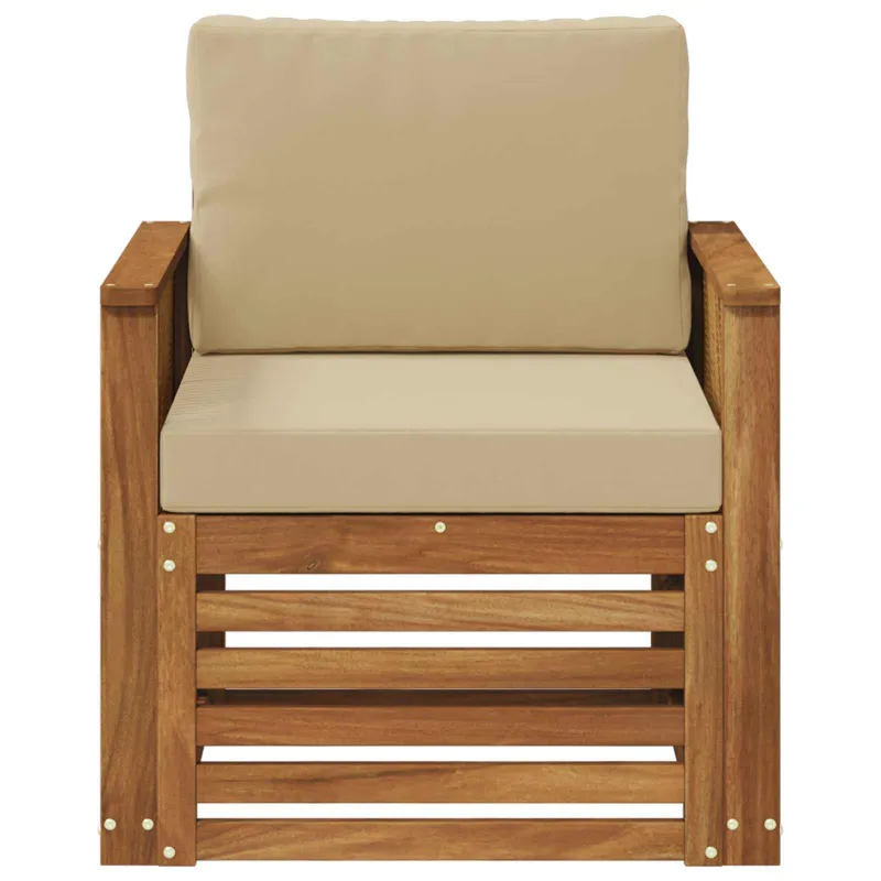 Lauko Vidurinis Sofa Natūrali
