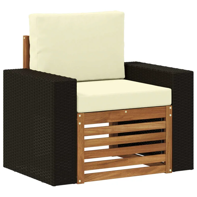 Lauko Vidurinis Sofa Natūrali