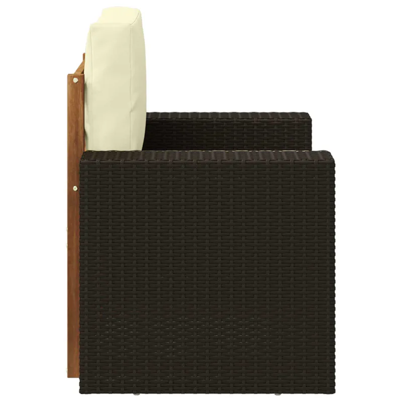 Lauko Vidurinis Sofa Natūrali
