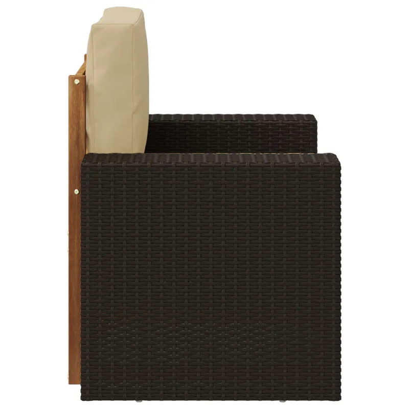 Lauko Vidurinis Sofa Natūrali