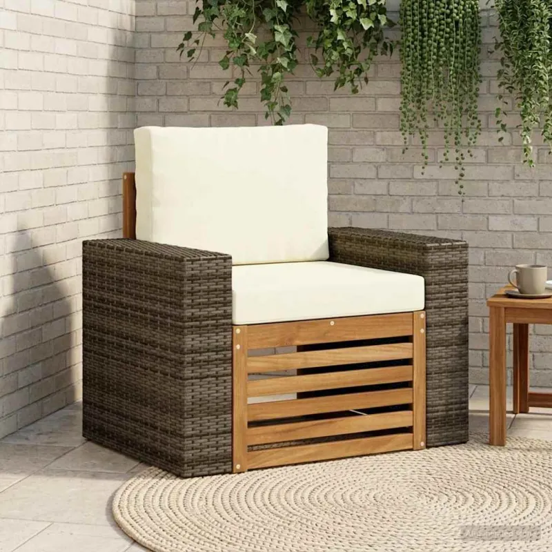 Lauko Vidurinis Sofa Natūrali