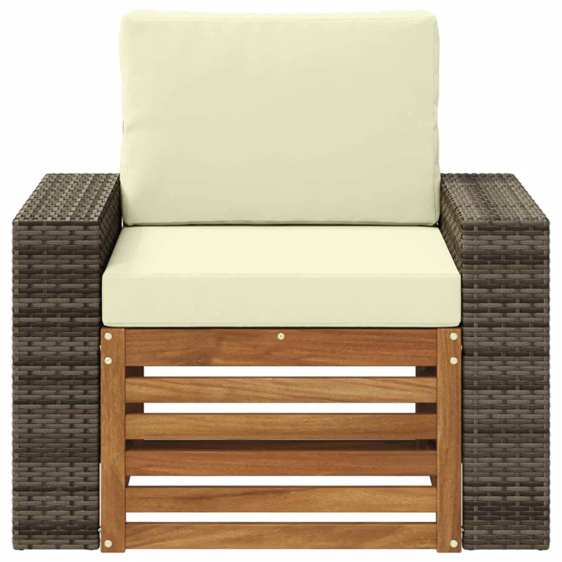 Lauko Vidurinis Sofa Natūrali