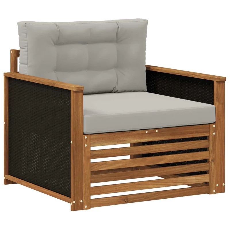 Lauko Vidurinis Sofa Natūrali