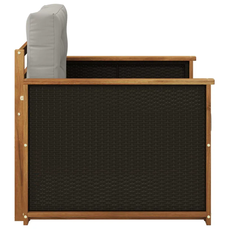 Lauko Vidurinis Sofa Natūrali