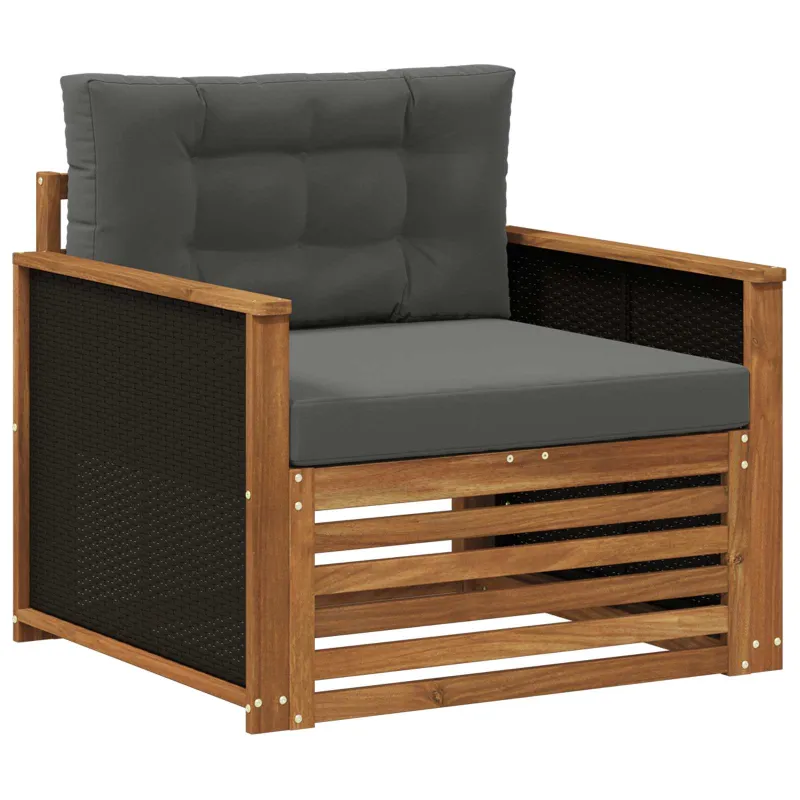 Lauko Vidurinis Sofa Natūrali