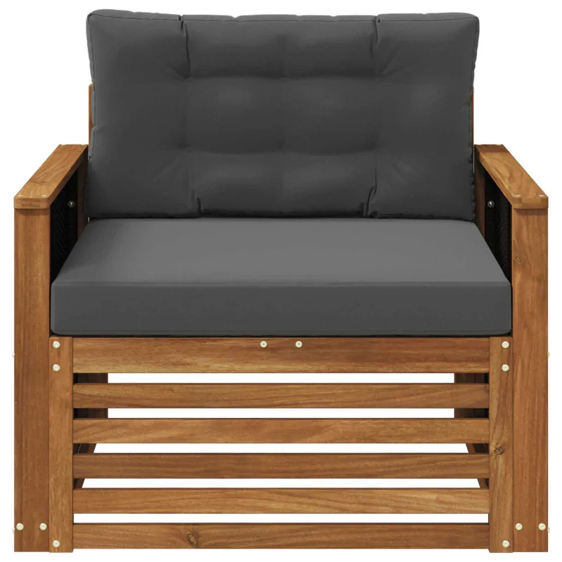 Lauko Vidurinis Sofa Natūrali