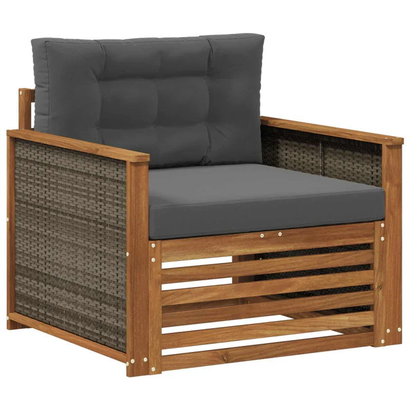 Lauko Vidurinis Sofa Natūrali