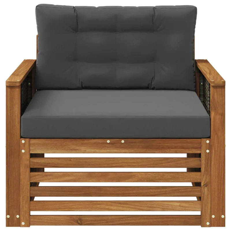 Lauko Vidurinis Sofa Natūrali
