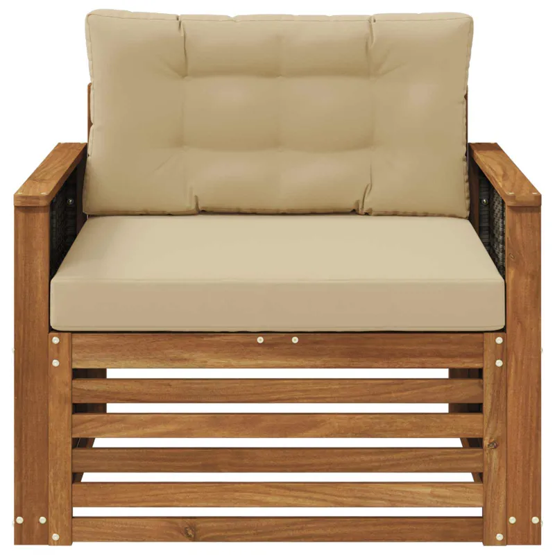 Lauko Vidurinis Sofa Natūrali