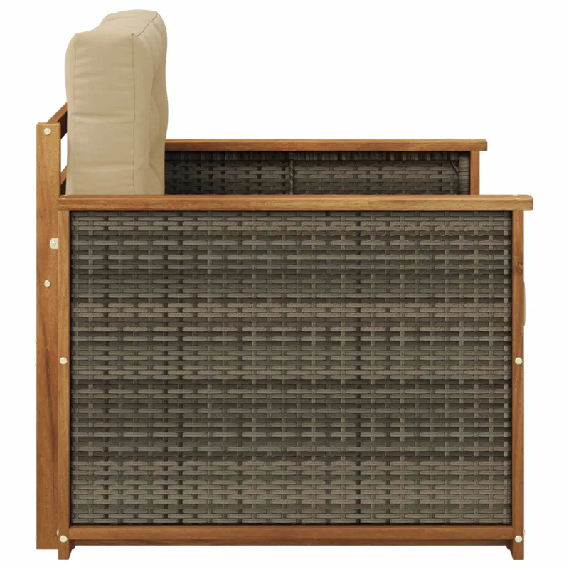 Lauko Vidurinis Sofa Natūrali