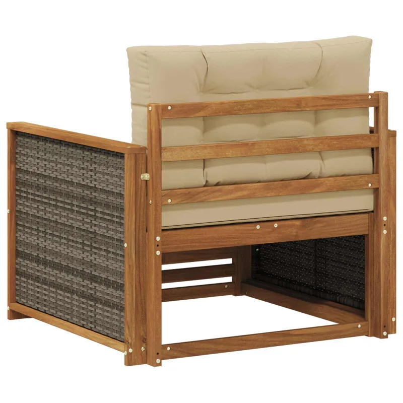 Lauko Vidurinis Sofa Natūrali