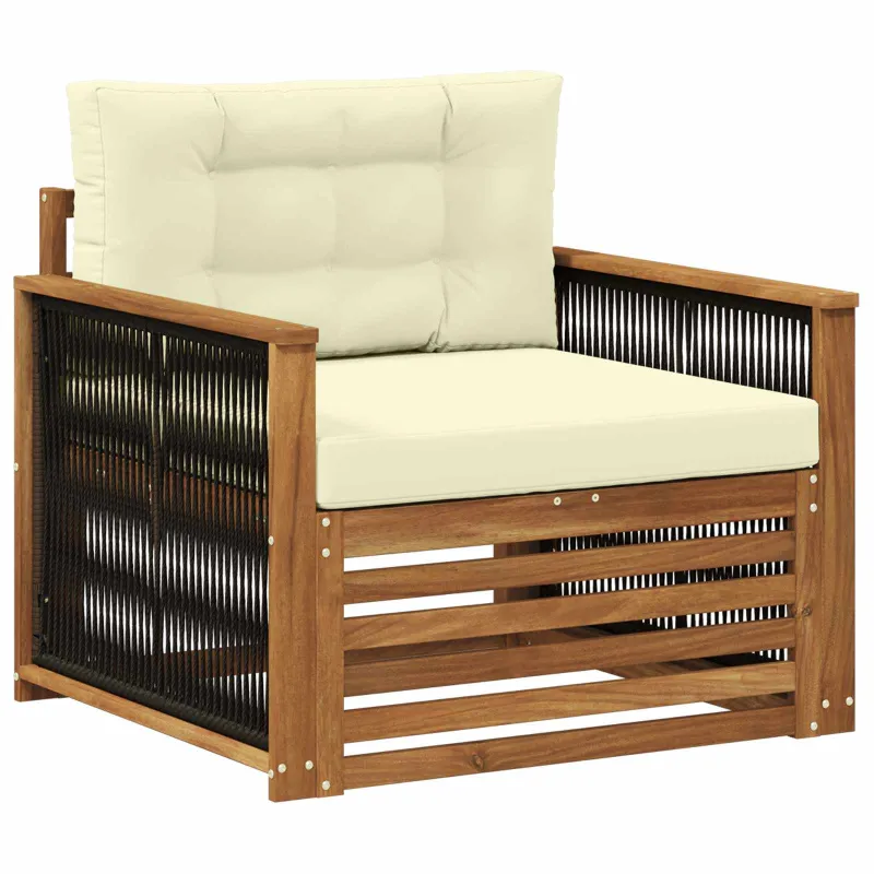 Lauko Vidurinis Sofa Natūrali