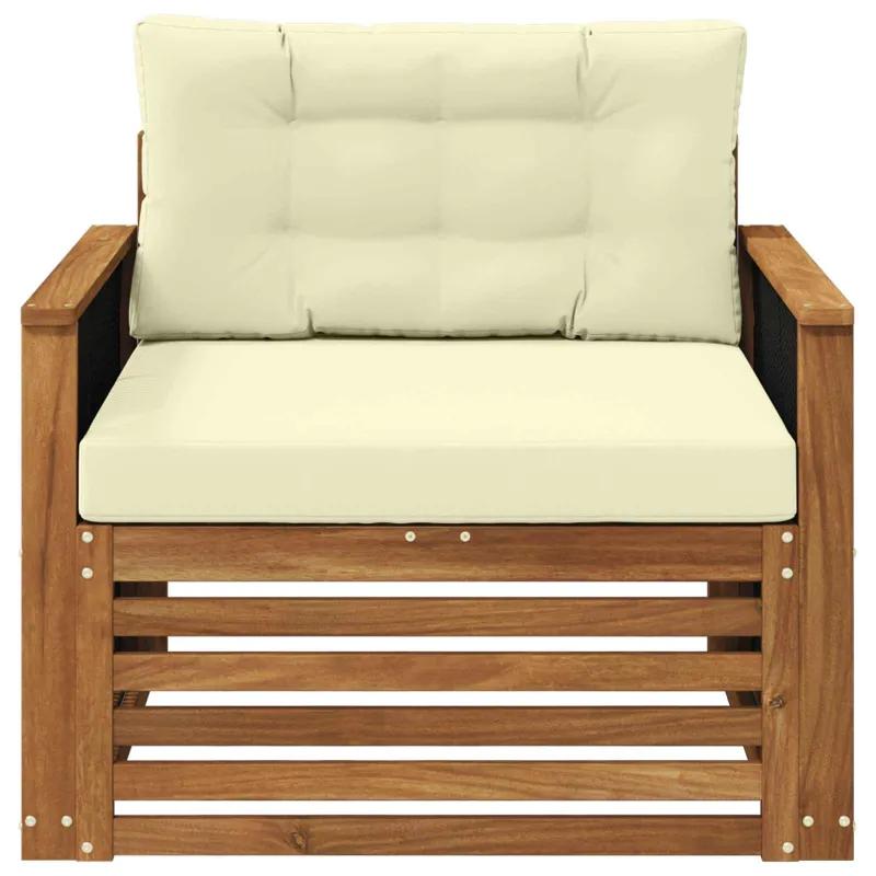 Lauko Vidurinis Sofa Natūrali