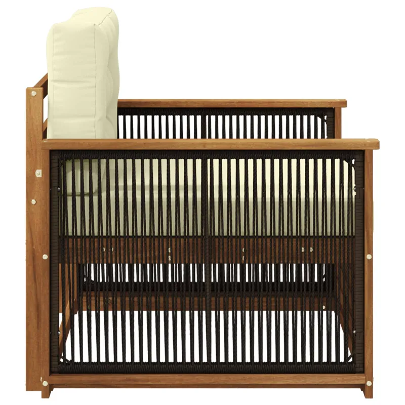 Lauko Vidurinis Sofa Natūrali