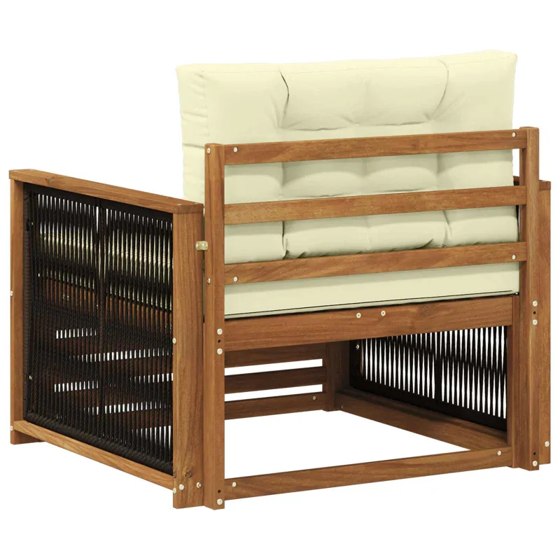 Lauko Vidurinis Sofa Natūrali