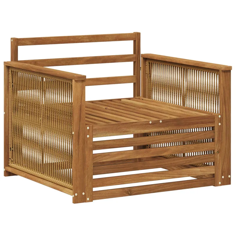 Lauko Vidurinis Sofa Natūrali