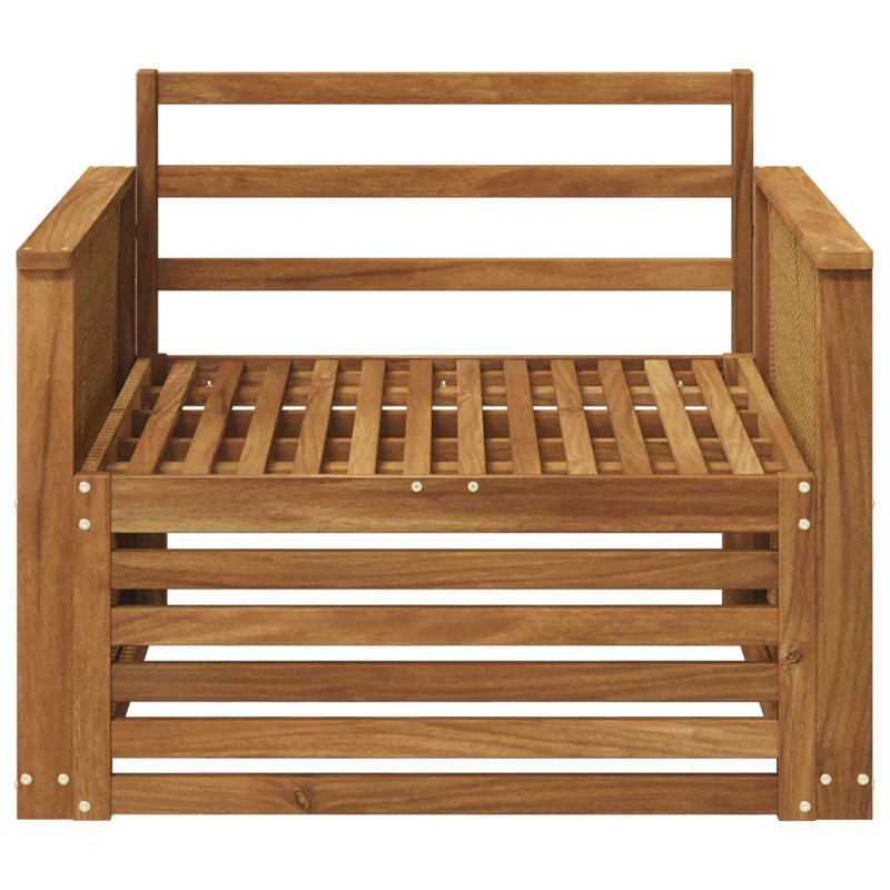 Lauko Vidurinis Sofa Natūrali