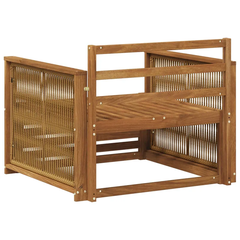 Lauko Vidurinis Sofa Natūrali