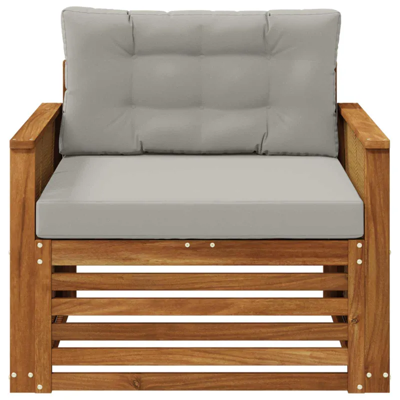 Lauko Vidurinis Sofa Natūrali