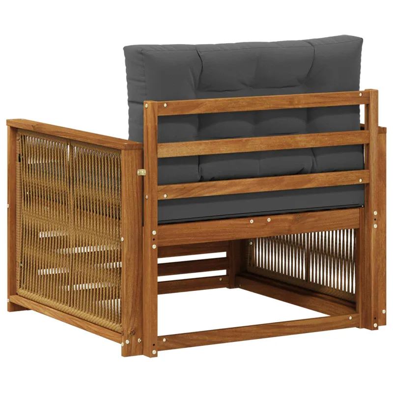 Lauko Vidurinis Sofa Natūrali